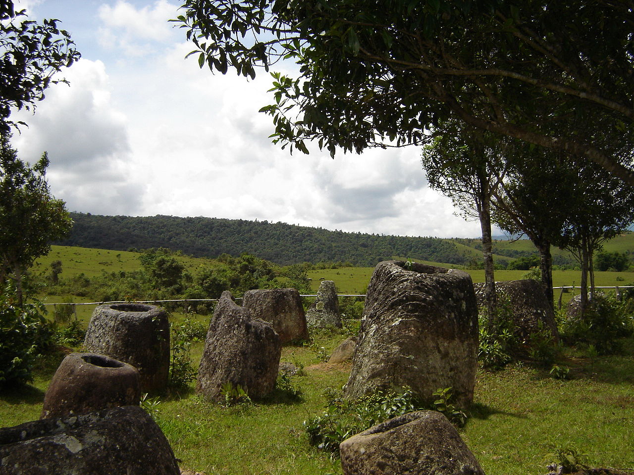 Phosavan jars laos
